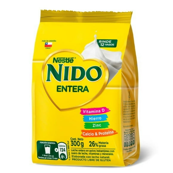 Leche En Polvo Entera, 300 g