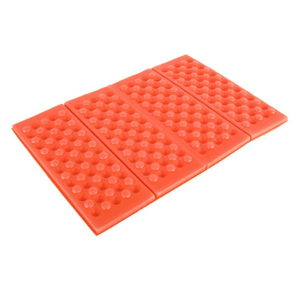 Suministros para exteriores, cojín de espuma XPE plegable de cuatro pliegues, antisalpicaduras, aislamiento de agua, almohadilla de picnic portátil a prueba de humedad, almohadilla para pedos