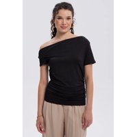 Fashionspark - Polera Mujer Bardot Lisa Negro