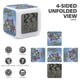 thumbnail image 3 of El Show de Huckleberry Hound theme 7 colors Alarm Clock Digital LED Alarm Clock Gifts for kids friends family, 3 of 6
