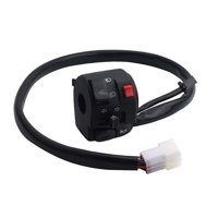 Magideal - Interruptor De Control Del Manillar Botón De Bocina 7/8 Pulgadas 22Mm Interruptor De Parada De Encendido Piezas De Repuesto, Control Universal De