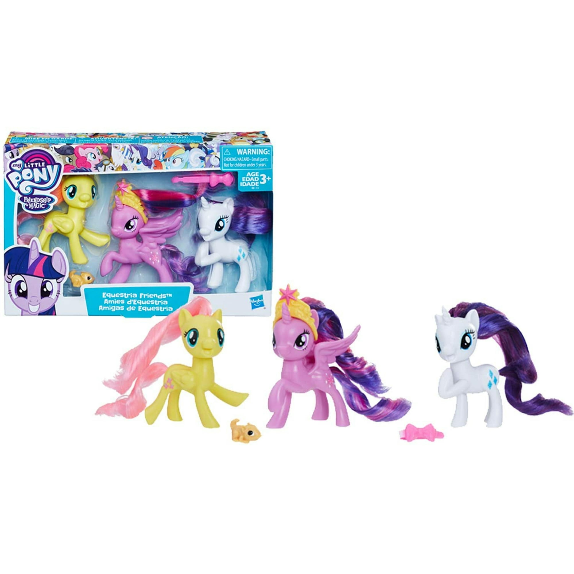 My Little Pony Toy Twilight Sparkle, Rarity Yamp; Fluttershy My Little Pony My Little Pony