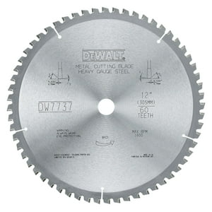Dewalt - Hoja De Sierra Dwa7737 60 Dientes Para Metales Ferrosos 30 Cm