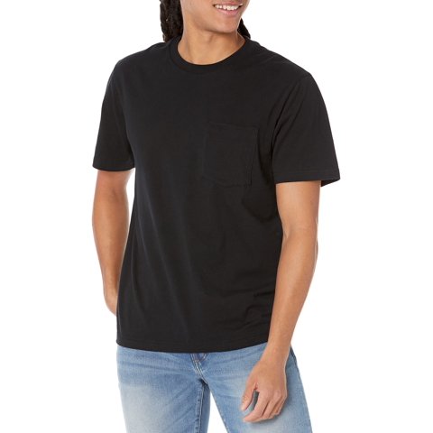 Camiseta Gap Pocket Tee Para Hombre True Black, Talla M