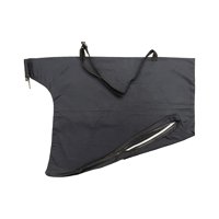 Ioensy - Bolsa De Repuesto Para Soplador Con Cremallera Negra, Bolsa De Descarga Inferior Con Cremallera Para Césped