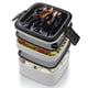 thumbnail image 4 of Los Cuatro Fantásticos Fiambrera de Doble Capa, Contenedor de Almuerzo Portátil Apilable, Almacenamiento de Alimentos Hermético a Prueba de Fugas, 1000ml, 4 of 6