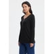 thumbnail image 2 of Polera Mujer Media Pata Con Cierre Negro, 2 of 4