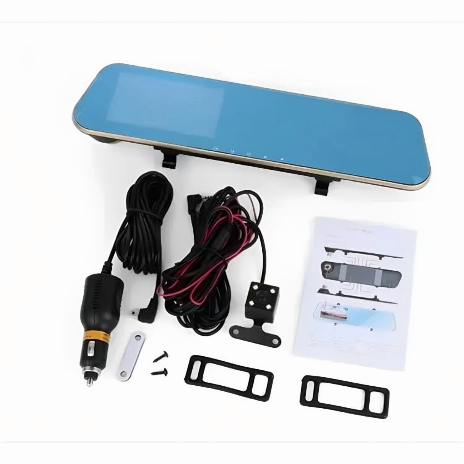 Genérico - Cámara De Auto Espejo Retrovisor Con Cámara Retroceso