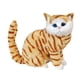 thumbnail image 4 of Figura De Gato Peludo Realista, Linda Estatua De Gatito De Simulación Para Estante De Dormitorio, Estilo D, 4 of 5