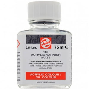 Royal Talens - Barniz Para Acrílico Y Óleo 115 Talens Mate 75Ml