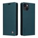 thumbnail image 5 of Funda Billetera de Cuero para iPhone 15 con Tarjetero y Soporte - Tapa Magnética Azul, 5 of 6