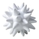 thumbnail image 5 of Adorno De Erizo De Mar Coleccionable Estatua De Erizo De Mar Para Escaparate Escritorio Cocina Blanco S, 5 of 5