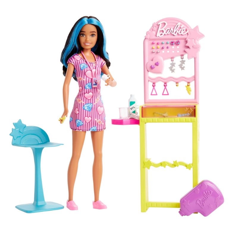 Barbie - Muñeca Skipper Perforadora De Orejas.