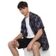 thumbnail image 1 of Guayabera Hombre Viscosa Poli Negra Corona, 1 of 5