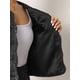 thumbnail image 5 of INSPIRE CHIC Conjunto de Blazer de Tweed para Mujer, Elegante Traje de Falda de Blazer de 2 Piezas para el Trabajo XL Negro, 5 of 6