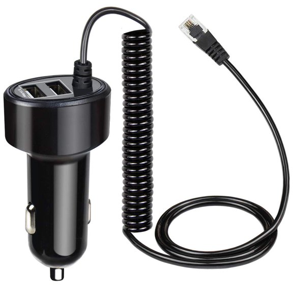 Cargador de energía FOUCECLAUS para detector de radar con doble puerto USB