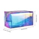 thumbnail image 4 of Set de 2 neceseres de maquillaje Boao 16 cm iridiscente TPU transparente, 4 of 7