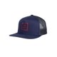 thumbnail image 1 of Gorra RVCA Ajustable estilo Trucker Azul Marino/Roja (talla única), 1 of 3