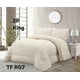 thumbnail image 1 of Cobertor de invierno Texturizado con CHIPORRO KING Lineas BLANCO INVIERNO, 1 of 1