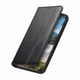 thumbnail image 5 of Funda tipo cartera para iPhone 15 Plus de piel con cierre magnético, ranuras para tarjetas y correa para la muñeca Negro, 5 of 6