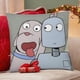 thumbnail image 4 of Robot Dreams Fundas de almohada de terciopelo con tema, regalos de funda de almohada, decoración para el hogar, cojín de lanzar, regalo de cumpleaños para fans y parejas.40*40cm., 4 of 6