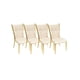 thumbnail image 1 of Pack 4 Sillas Tejidas Para Comedor Arthur Beige, 1 of 3