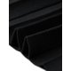 thumbnail image 5 of INSPIRE CHIC Faldas plisadas para mujer con cintura alta elástica, falda midi de punto acanalado en línea A, suéter elástico, otoño invierno, exterior, L negro, 5 of 6