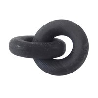 Magideal - Escultura De Nudo De Moderna, Artesanías De , Decoración De Eslabones De Cadena De Tallada Rústica Bohemia Para Dormitorio, Negro