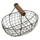 thumbnail image 3 of Canasta De Metal Organizador De Almacenamiento Canasto Frutas Verduras Canasto Para Servir Negro, 3 of 3
