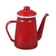 thumbnail image 1 of Tetera Esmaltada Para Té, Calentador De Agua Y Leche, Tetera Para El Hogar, Cocina, Exterior, Color Rojo, 1 of 2