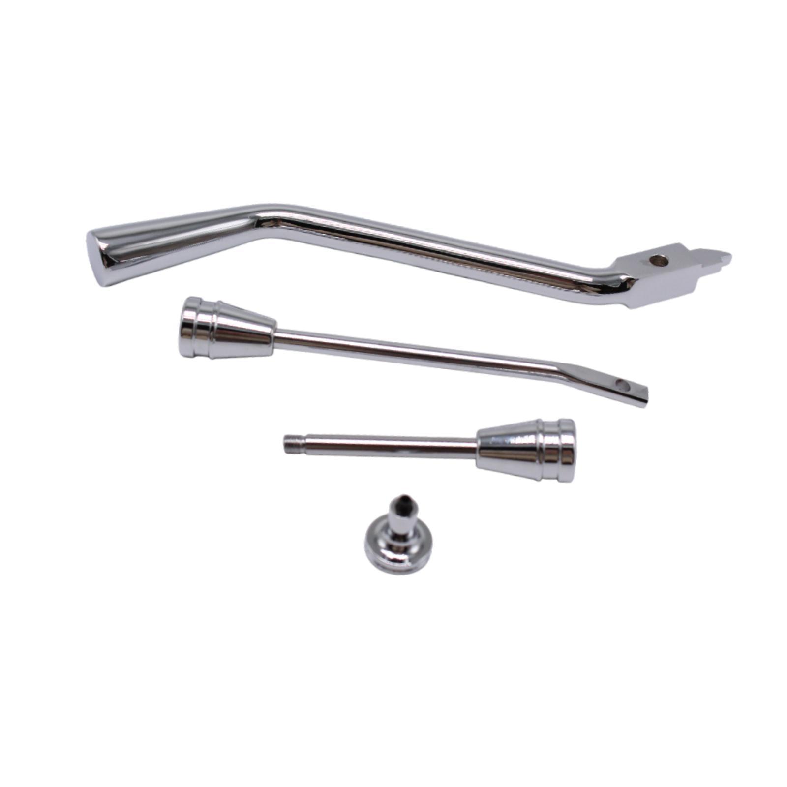 Magideal - Juego De Inclinación De Palanca De Cambio De Metal, Pulido Para Repuestos De Accesorios Ididit