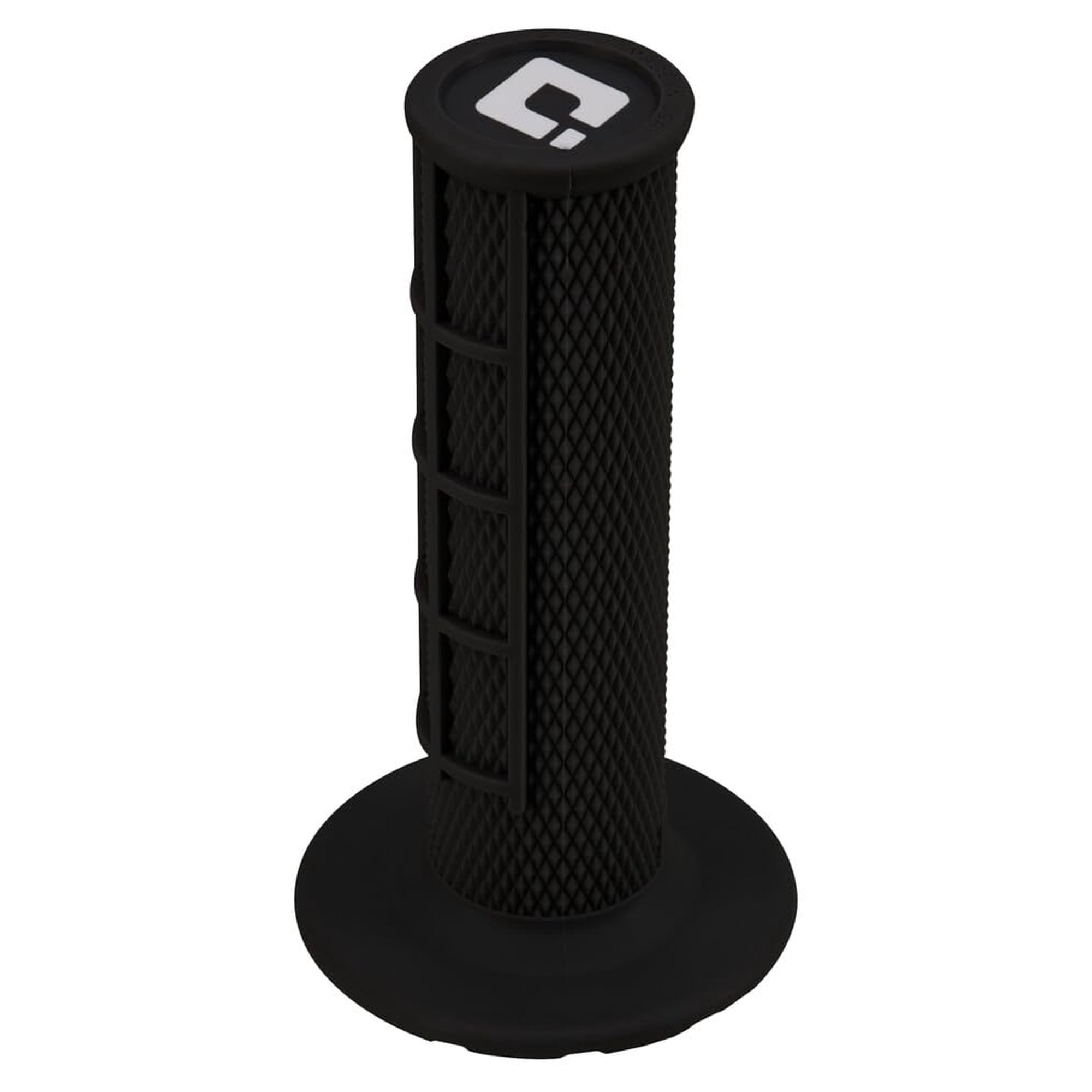 Old Dutch International - Motocross Grips Odi De Una Sola Capa, Medio Gofre, Negro, Universal