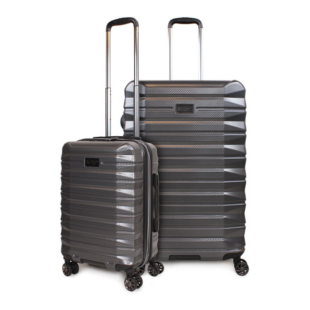 Penguin - Pack 2 Maletas S+L Rocky Gris