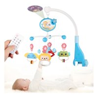 Genérico - Móvil Bebé Cuna Juguetes Música Luces Carrusel Portátil Jhn