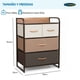 thumbnail image 3 of Cajonera Organizador Comoda 4 Cajones Metal Madera Tela, 3 of 7