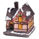 thumbnail image 2 of Resina De Adorno De Escena De Casa De Pueblo De Nieve De Navidad Para Decoración De Mesa De Hogar 7,5 Cm X 6,5 Cm X 5,5 Cm, 2 of 3