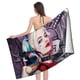 thumbnail image 4 of Harley Quinn Toalla de playa de secado rápido con diseño temático, regalo para mujeres y niñas, ideal para cumpleaños, fans, amantes de la música, uso en la playa o al aire libre, 78 × 150 cm, 4 of 6