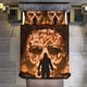 thumbnail image 3 of Michael Myers Halloween Duvet Cover Set 3 Piece Bedding Set Double Sided Printing Decorative Comforter Cover Set, 3 of 5