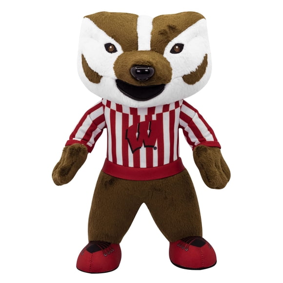 Figura de peluche Bleacher Creatures Wisconsin Badgers Bucky 10