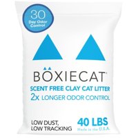 Boxiecat - Arena Para Gatos Boxie® Sin Perfume Para 30 Días, Control Natural De Olores, 18,14 Kg
