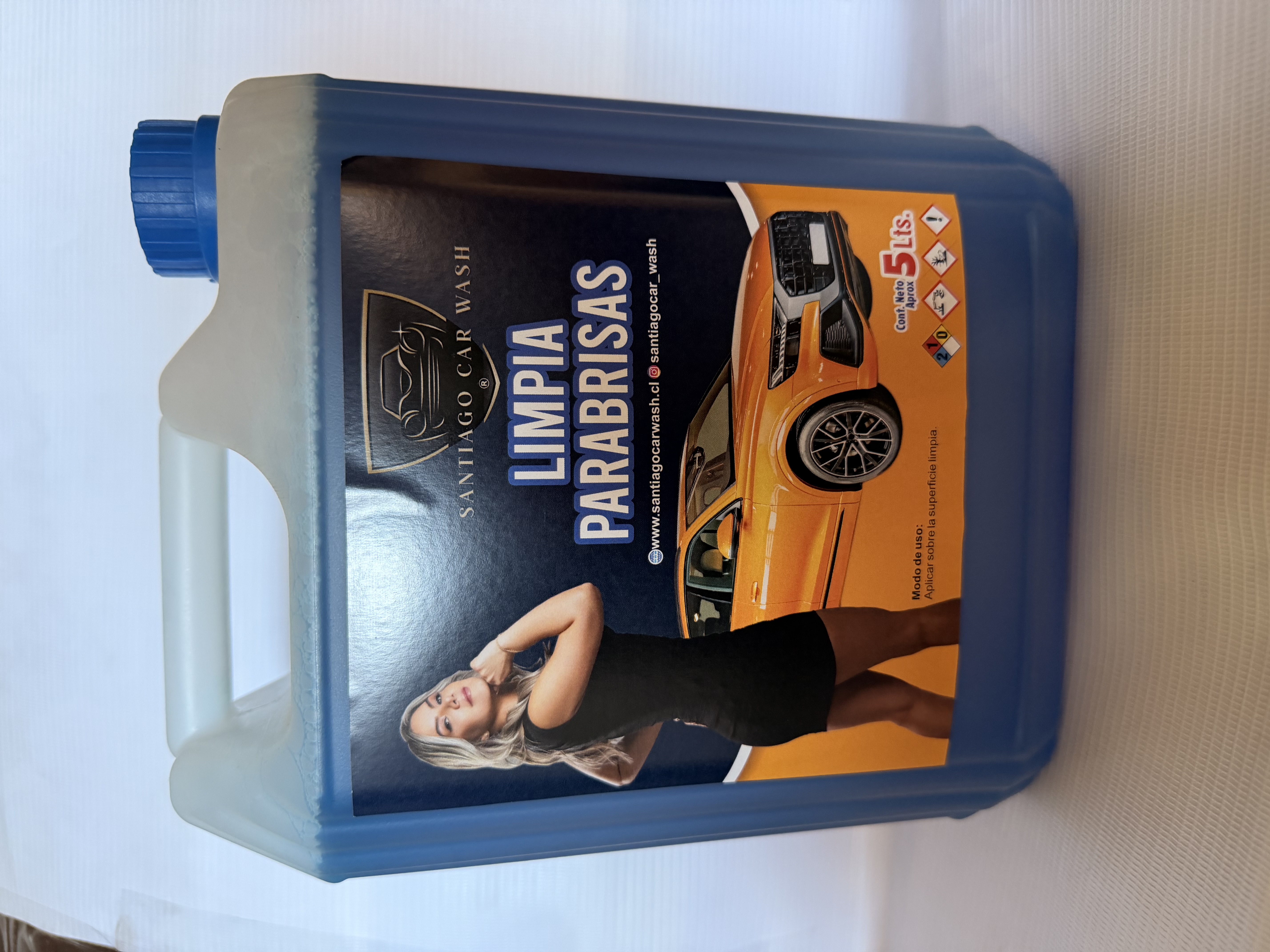 Santiago Car Wash - Lavaparabrisas Para Autos 5 Lts