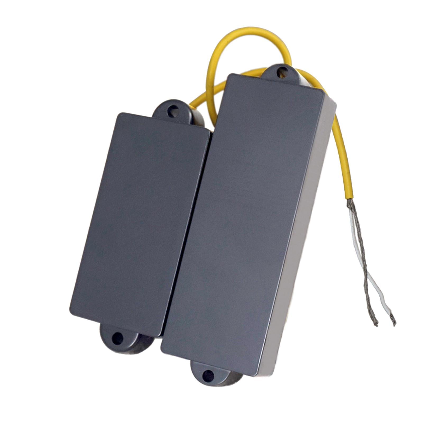 Magideal - 2x Pastillas De Bajo Eléctrico Pastillas De Bajo Eléctrico De Precisión Pastilla De Segmento De Bajo Pastilla De Bajo De Cuerda Para Violín Accesorios