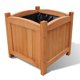 thumbnail image 4 of Jardineras Elevadas Casafoyer 4 piezas 30x30x30 cm Madera Resistente a la Intemperie, 4 of 5