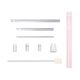 thumbnail image 4 of Kits De Agujas Perforadoras, 2mm, 3,5mm, 5mm, Hilo Para Alfombras, Herramientas De Enganche Para Manualidades, Costura DIY, Rosa, 4 of 5