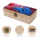 thumbnail image 3 of Tom Holland Caja Organizadora de Madera Rústica - Caja Decorativa Multifuncional para Escritorio, Hogar, Oficina, Joyas y Manualidades, 3 of 6