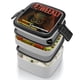 thumbnail image 4 of El Mono Fiambrera de Doble Capa, Contenedor de Almuerzo Portátil Apilable, Almacenamiento de Alimentos Hermético a Prueba de Fugas, 1000ml, 4 of 6