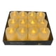 thumbnail image 1 of Pack 12 velas LED luz cálida 11 cm beige, 1 of 3