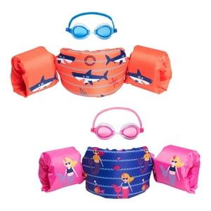 Bestway - Kit Flotador De Brazo + Lentes De Agua
