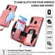 thumbnail image 5 of Funda Tipo Cartera con Correa Cruzada para Samsung Galaxy A30/A20 Protección Contra Golpes Rosa, 5 of 5
