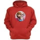 thumbnail image 1 of Polerón Canguro Elsa Y Anna Rojo Talla S Unisex, 1 of 1